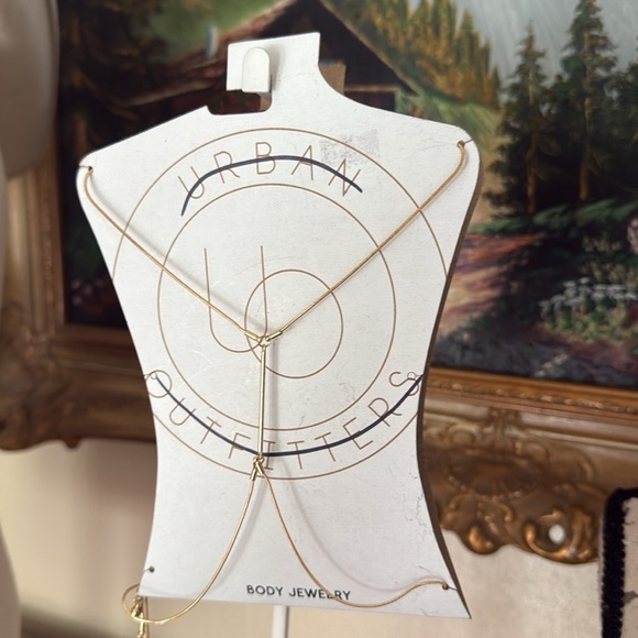 Free People Urban Outfitters Gold Body Jewelry NWT - Picture 3 of 4